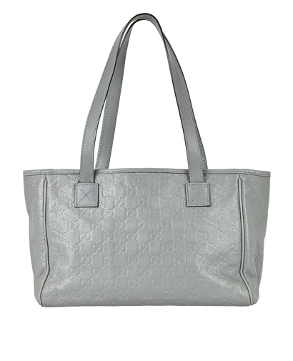 Tote Bag, &pound;220, Handbags, Blue/Grey, Leather, Front view
